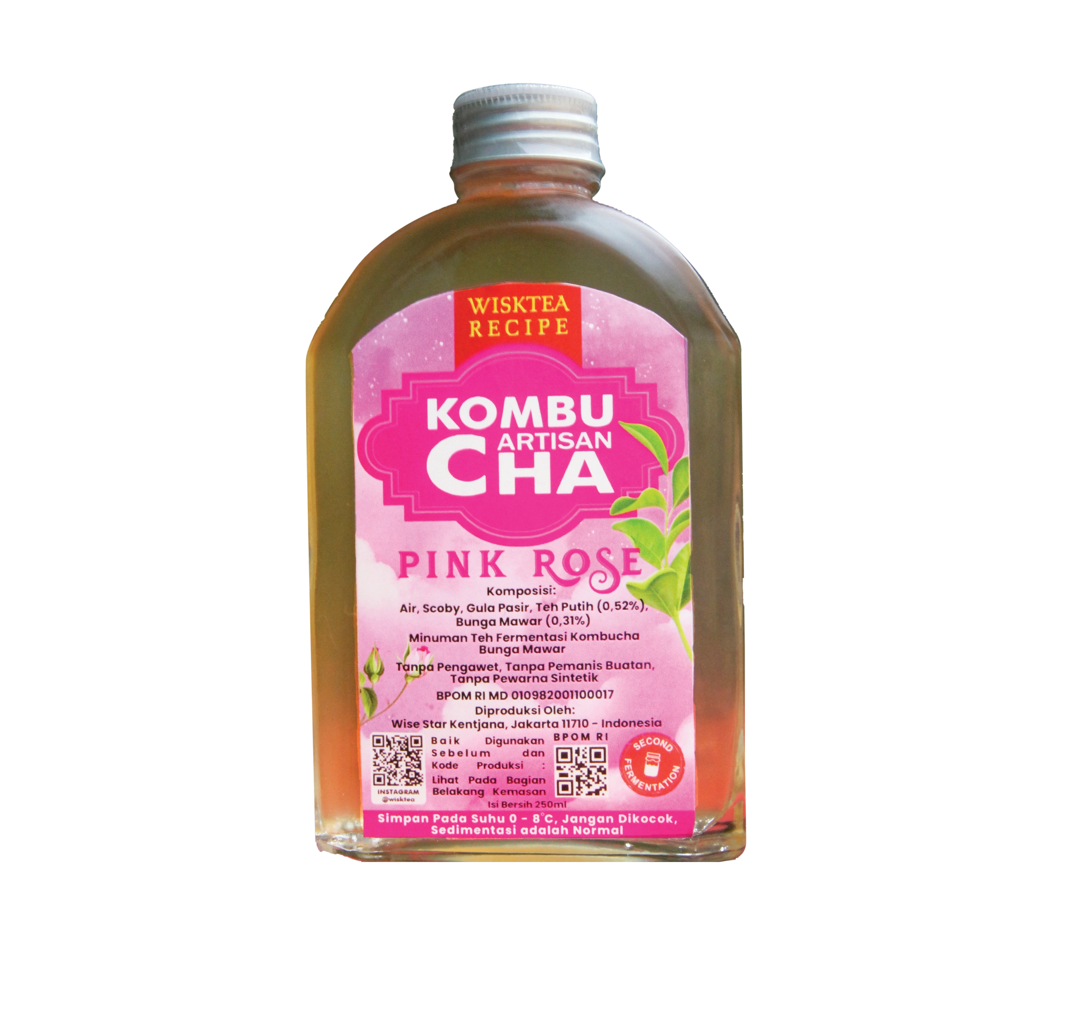 Floral Kombucha - Pink Rose