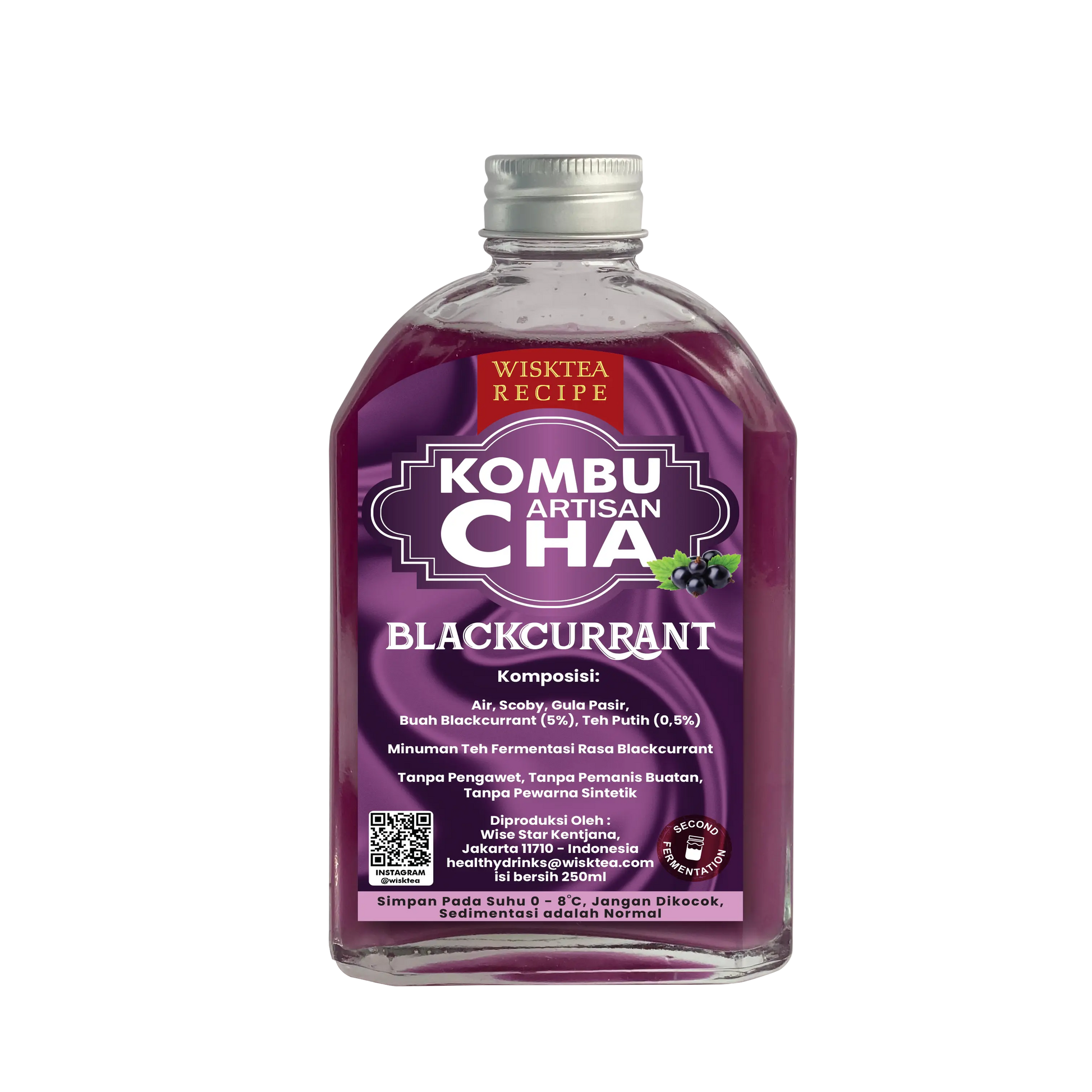 Fruit Kombucha - Blackcurrant
