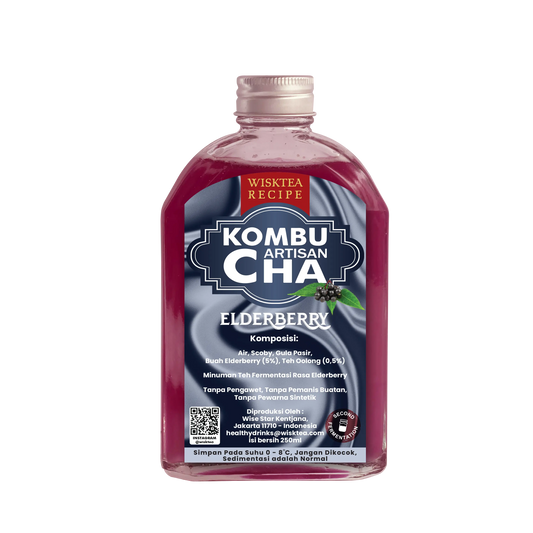Fruit Kombucha - Elderberry