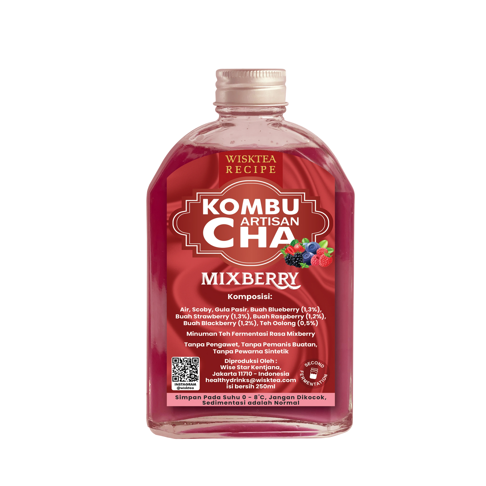 Fruit Kombucha - Mixberry