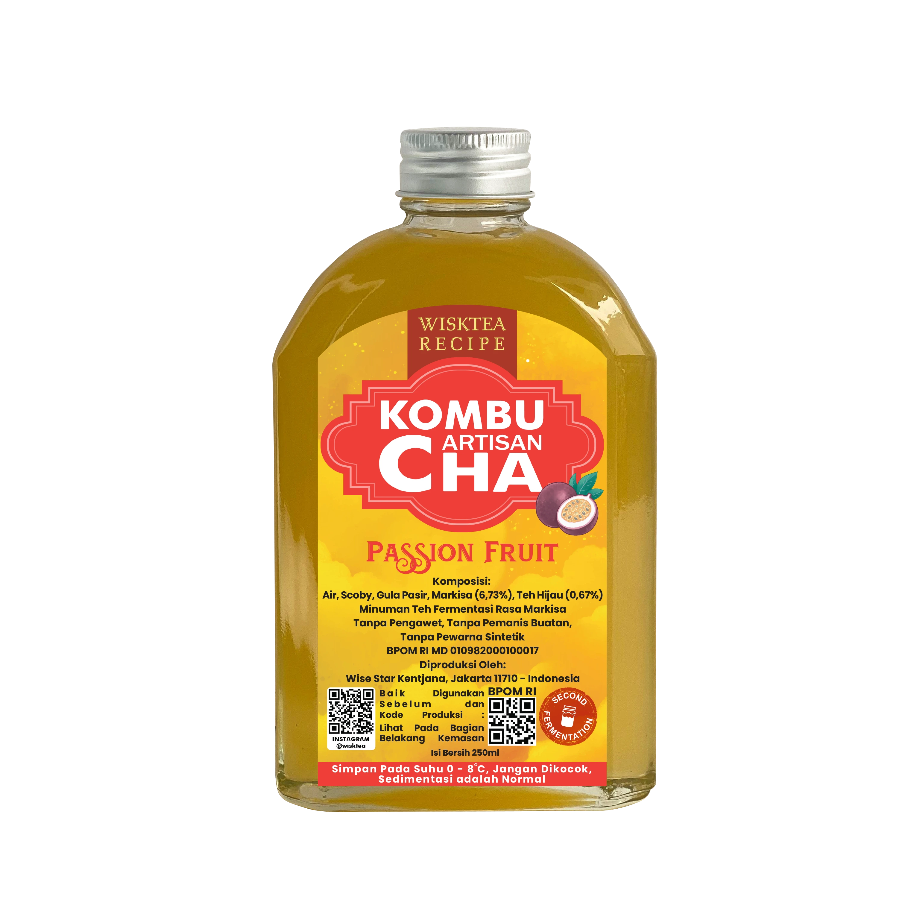 Fruit Kombucha - Passion Fruit