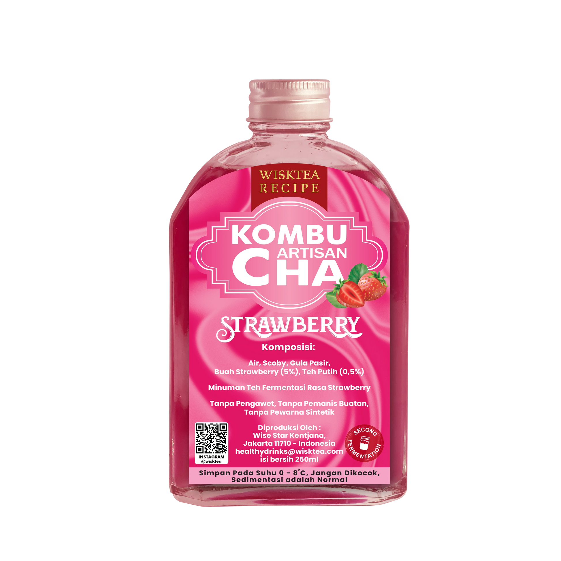 Fruit Kombucha - Strawberry