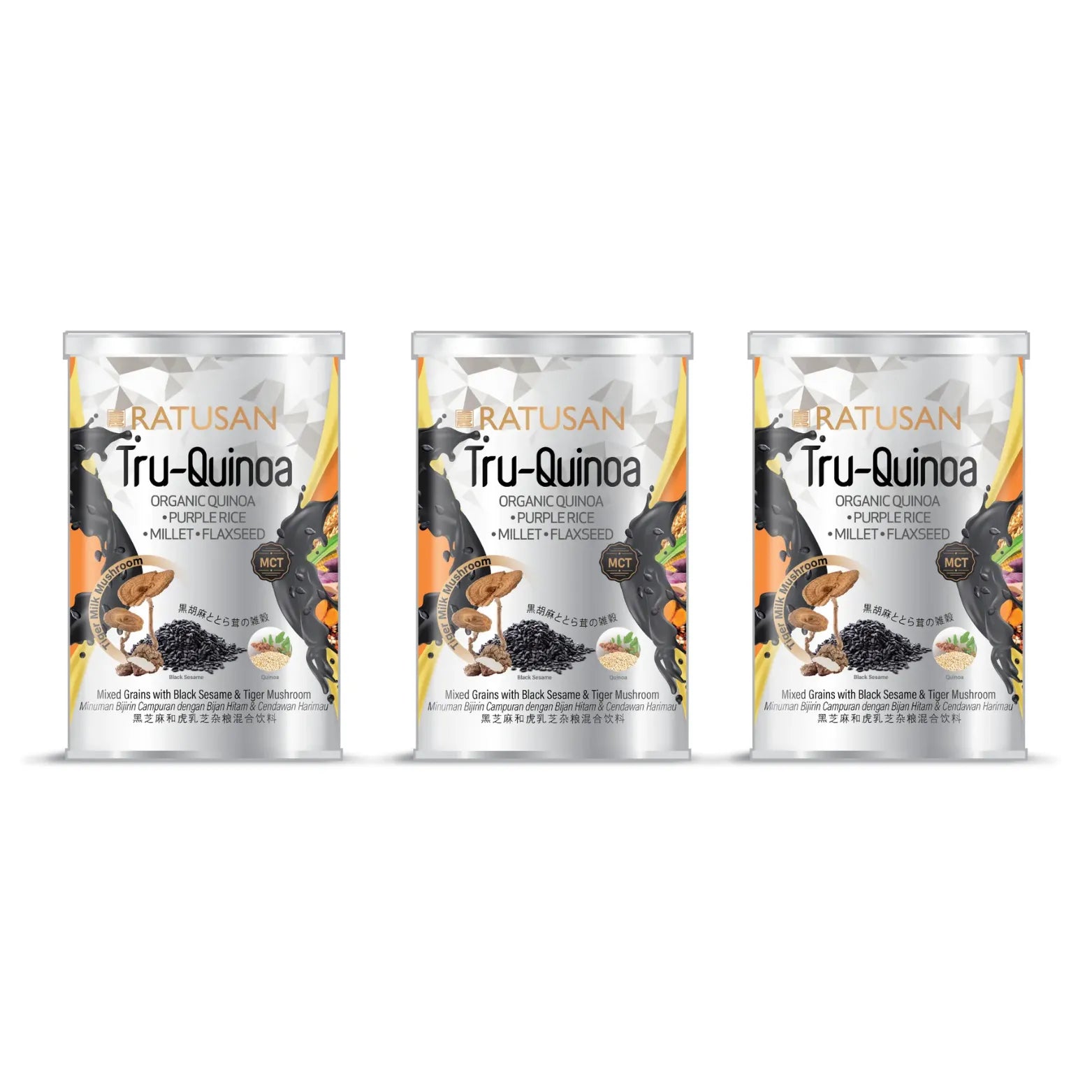 Ratusan MCT Tru-Quinoa - 3 Cans Set