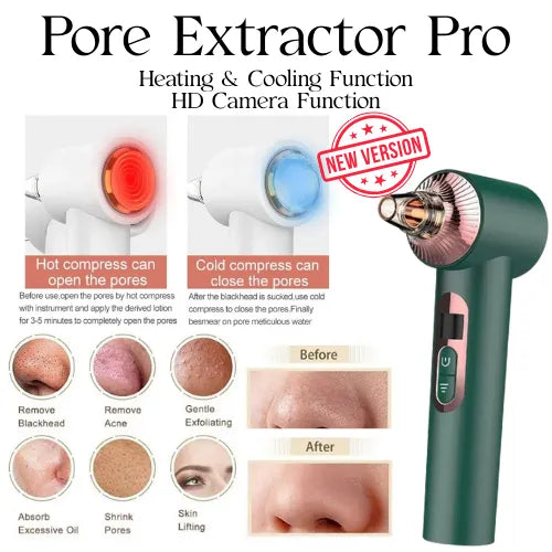 Side Product - Pore Extractor Pro Hot & Cold Compress with HD Camera Function